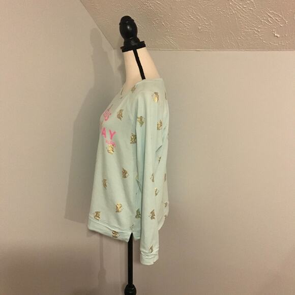 Lilly Pulitzer Braydon Pullover UPF 50+ Pink Sunset Seas the Day Graphic - MED - Picture 3 of 11